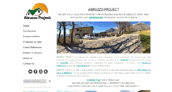 Desktop Screenshot of abruzzoproject.com